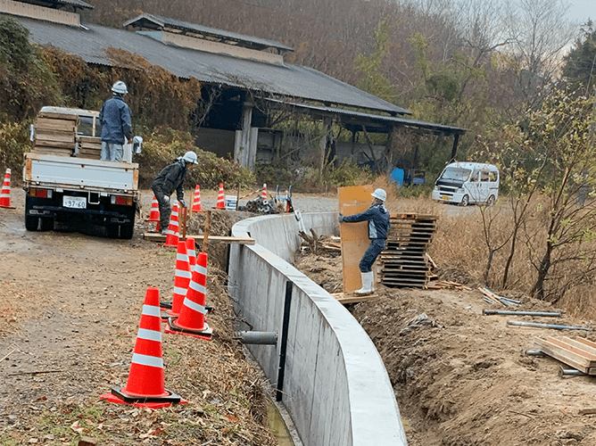 「型枠工事」専門の工務店