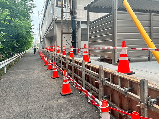 事故ゼロを目指して徹底管理